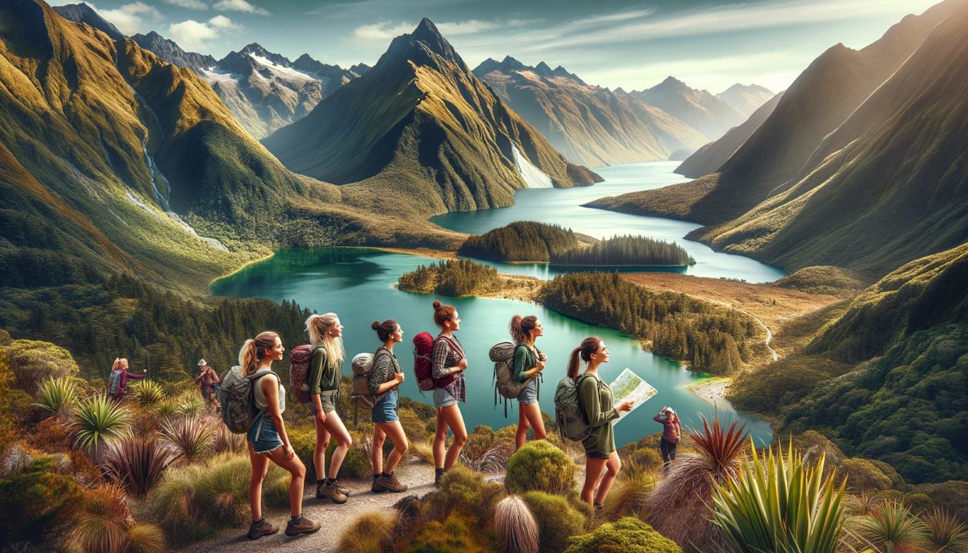 Hiking in New Zealand