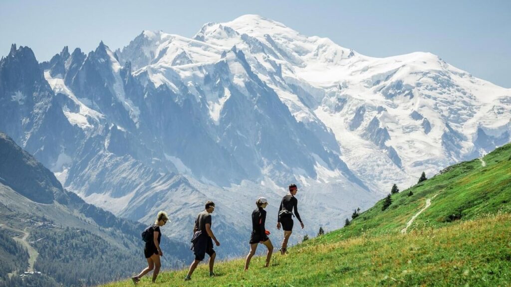 Hiking in the French Alps - Mont Blanc